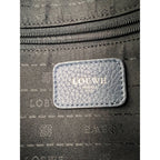 Túi đeo chéo Loewe Calfskin Leather Alamo 28 Blue