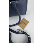 Túi đeo chéo Loewe Calfskin Leather Alamo 28 Blue