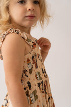 Mickey & Friends Shirred Dress