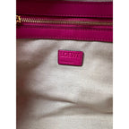 Túi đeo vai Loewe Nappa Pink Flamenco Medium Knot