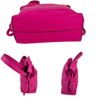 Túi đeo vai Loewe Nappa Pink Flamenco Medium Knot