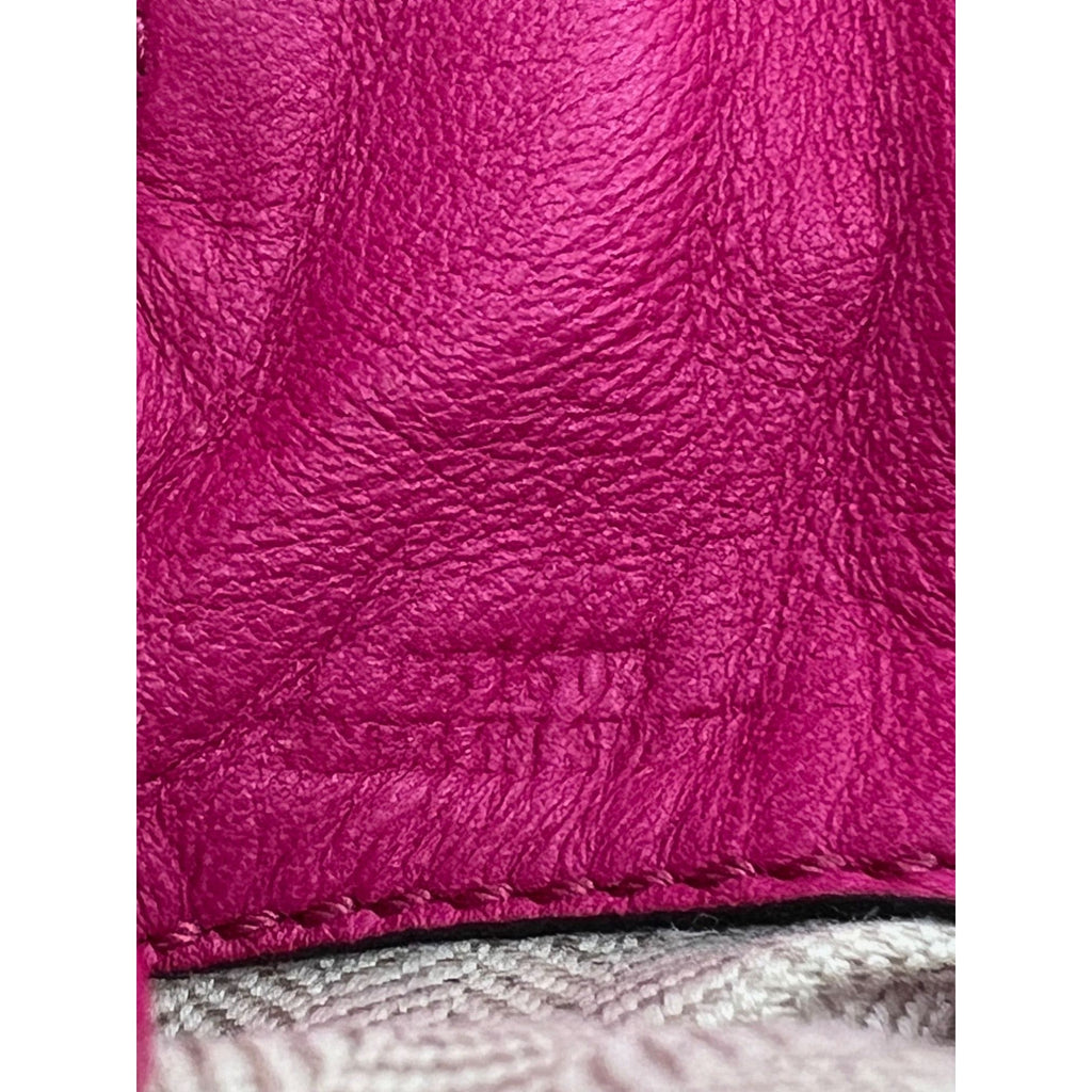 Túi đeo vai Loewe Nappa Pink Flamenco Medium Knot