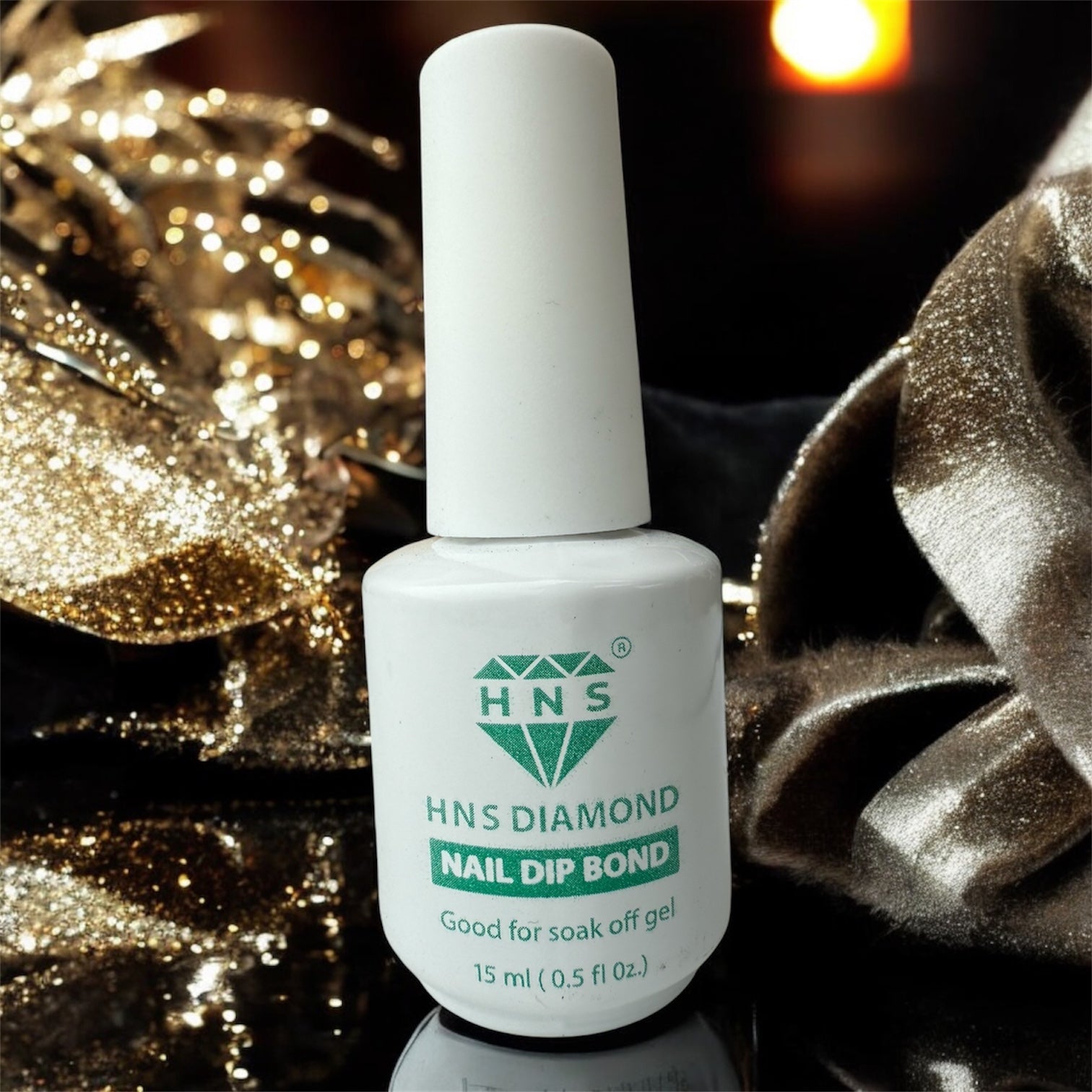 HNS Diamond Nail Dip Bond 0.5oz