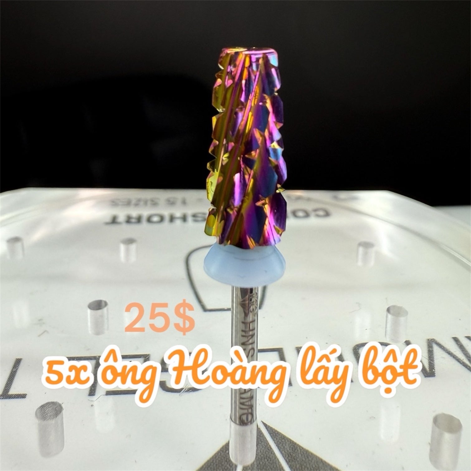 HNS Diamond Đầu Dũa - Phá Bột 5x Ông Hoàng Lấy Bột (Nail Drill Bit)