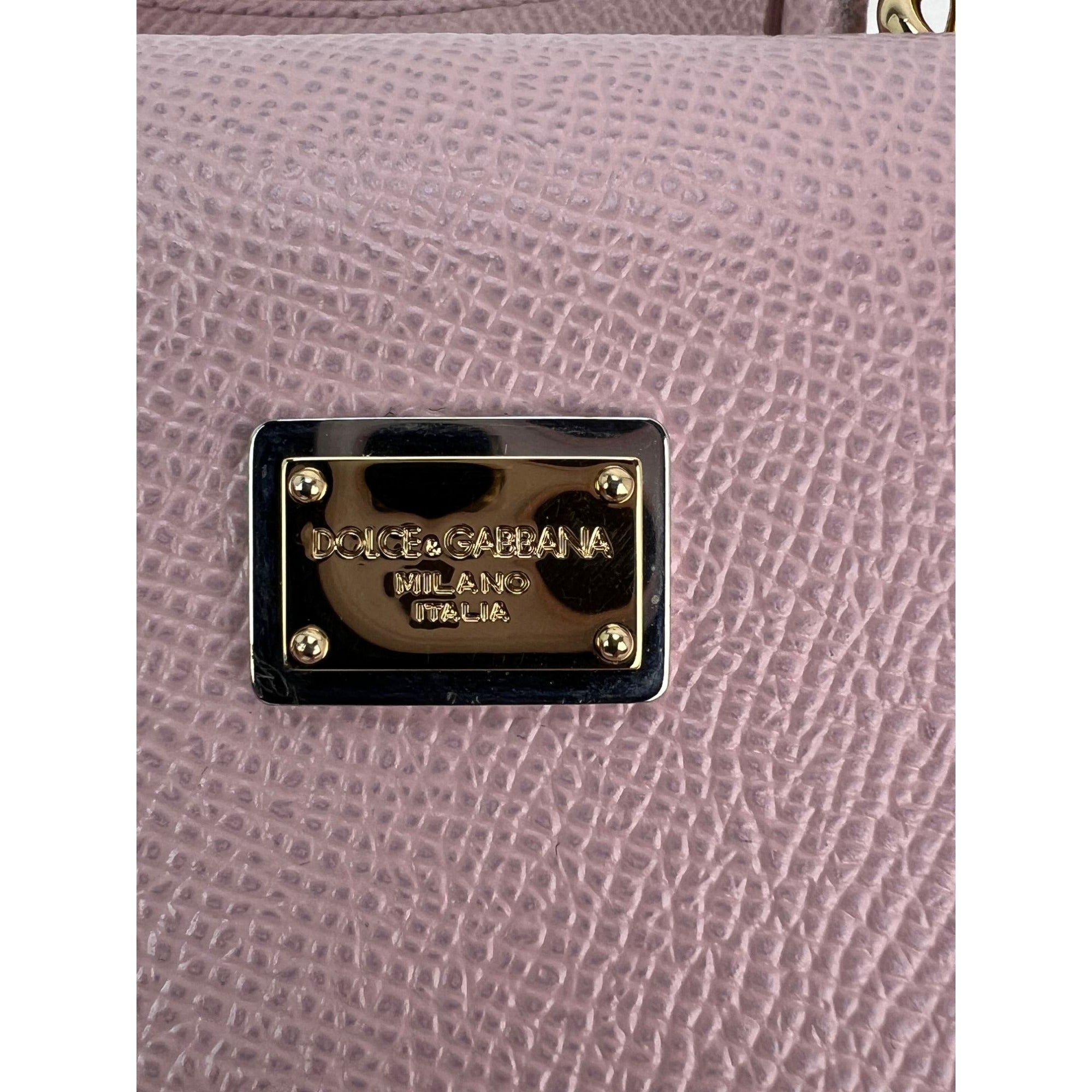 Túi xách tay Dolce Gabbana Túi điện thoại St Dauphine Cartoon Pink Wallet trên dây xích