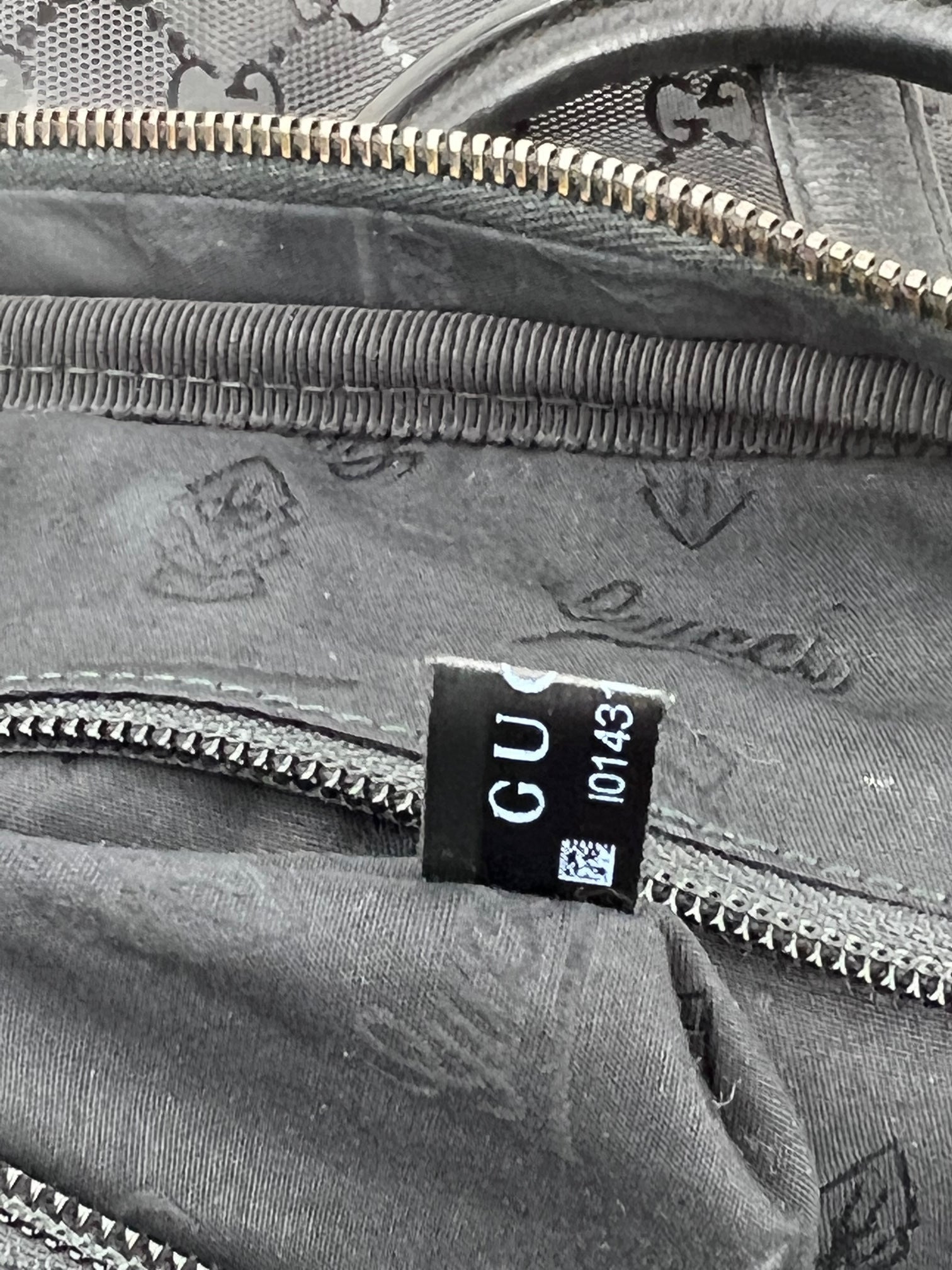 Túi xách Gucci Briefcase GG Imprime Coated Canvas Black Monogram Business Bag đã qua sử dụng