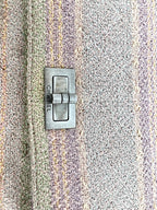 Túi đeo vai vải cotton tweed nhiều màu hồng Chanel 2.55 Reissue 225 nắp đơn