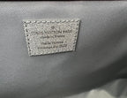 Túi xách Louis Vuitton Keepall Bandoulière 50B Bạc lấp lánh họa tiết Damier Preowned