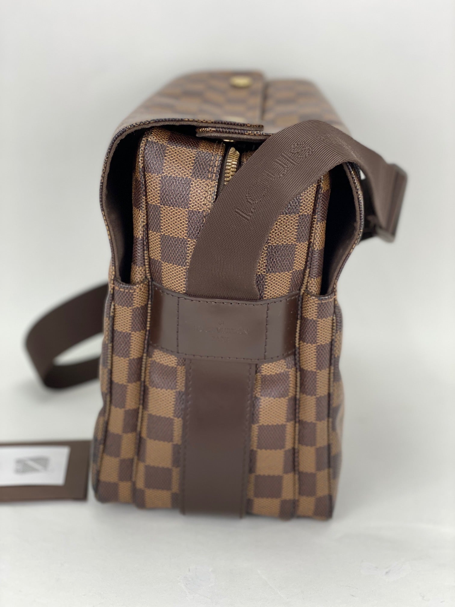 Túi đeo vai nam Louis Vuitton Damier Ebene Canvas Naviglio