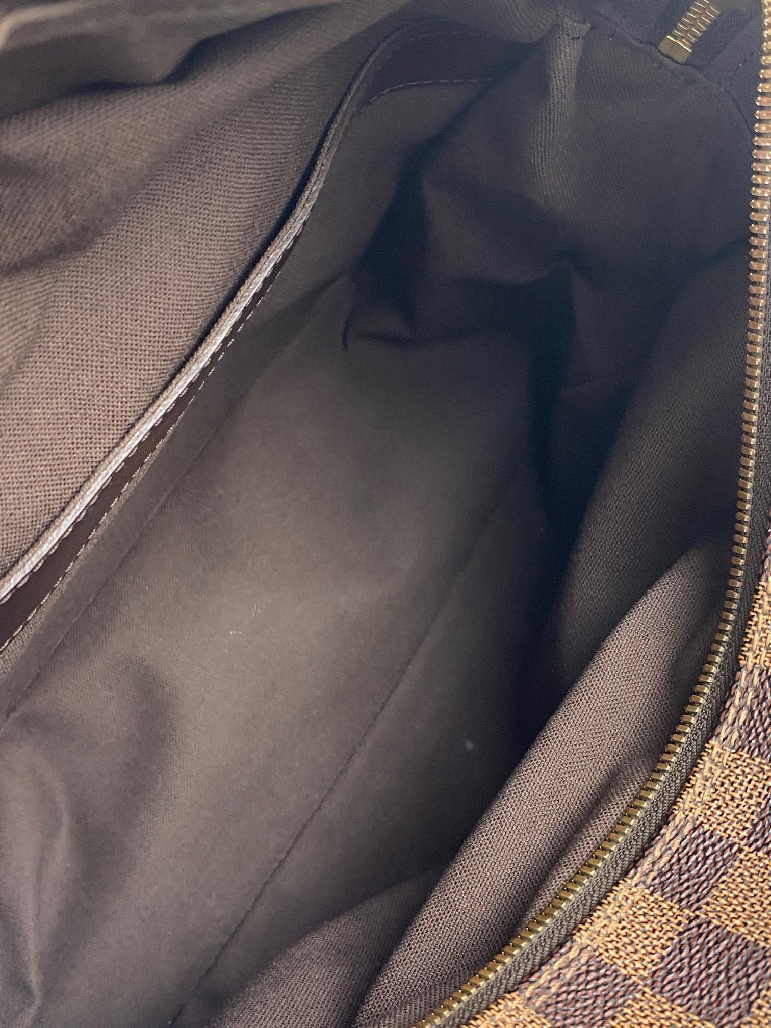 Túi đeo vai nam Louis Vuitton Damier Ebene Canvas Naviglio