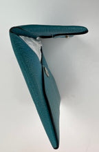 Ví đựng tiền xu Hermès Chevre Mysore Bastia Verso Teal Blue
