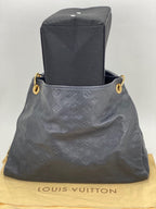 Túi xách tay LOUIS VUITTON Artsy MM Monogram Empreinte Infini Blue Tote