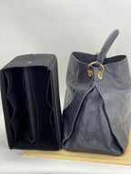 Túi xách tay LOUIS VUITTON Artsy MM Monogram Empreinte Infini Blue Tote