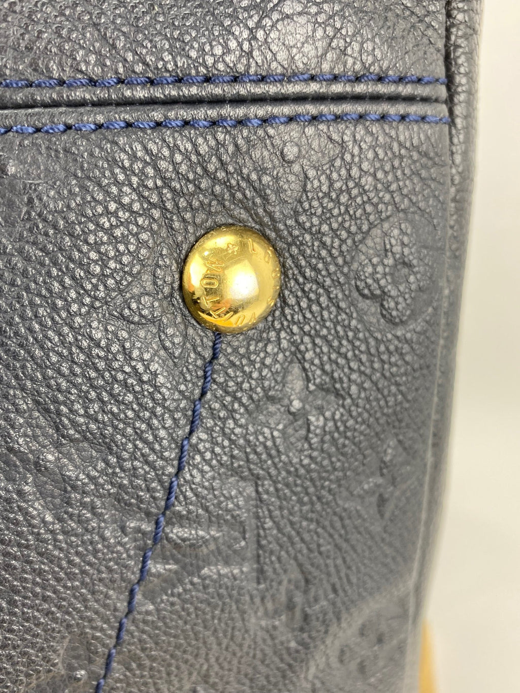 Túi xách tay LOUIS VUITTON Artsy MM Monogram Empreinte Infini Blue Tote