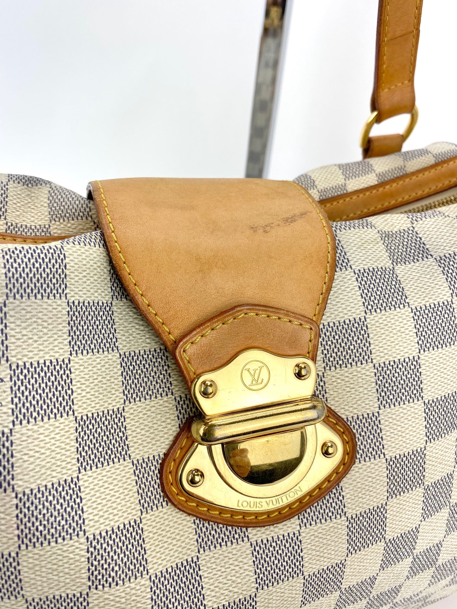 Túi đeo vai LOUIS VUITTON Stresa PM Damier Azur Canvas N42220