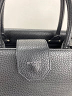 Givenchy Obsedia Medium Flap Black Pebbled Calfskin Satchel Hand Bag