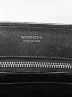 Givenchy Obsedia Medium Flap Black Pebbled Calfskin Satchel Hand Bag