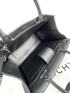 Givenchy Obsedia Medium Flap Black Pebbled Calfskin Satchel Hand Bag