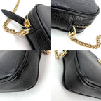 Túi đeo chéo Gucci GG Marmont Super Mini Lack Calfskin