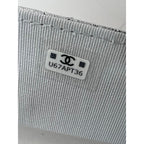 Túi đeo vai Chanel Metallic Goatskin Quilted Star Flap Waist Belt Shoulder Bag