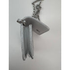 Túi đeo vai Chanel Metallic Goatskin Quilted Star Flap Waist Belt Shoulder Bag