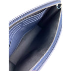 Túi xách tay da Louis Vuitton Pochette Voyage MM Taiga màu xanh đậm phiên bản giới hạn