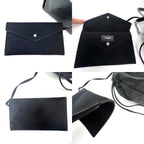 Túi xách Saint Laurent Lambskin Teddy Drawstring Sac Bucket Bag