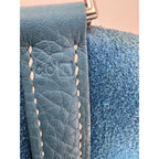 Túi xách da Hermes Taurillon Clemence Picotin 22 MM màu xanh