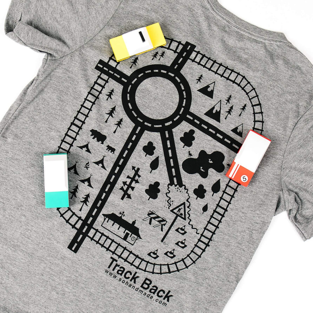 Car Play Mat Shirt: Perfect Fathers Day Gift from Toddler!
