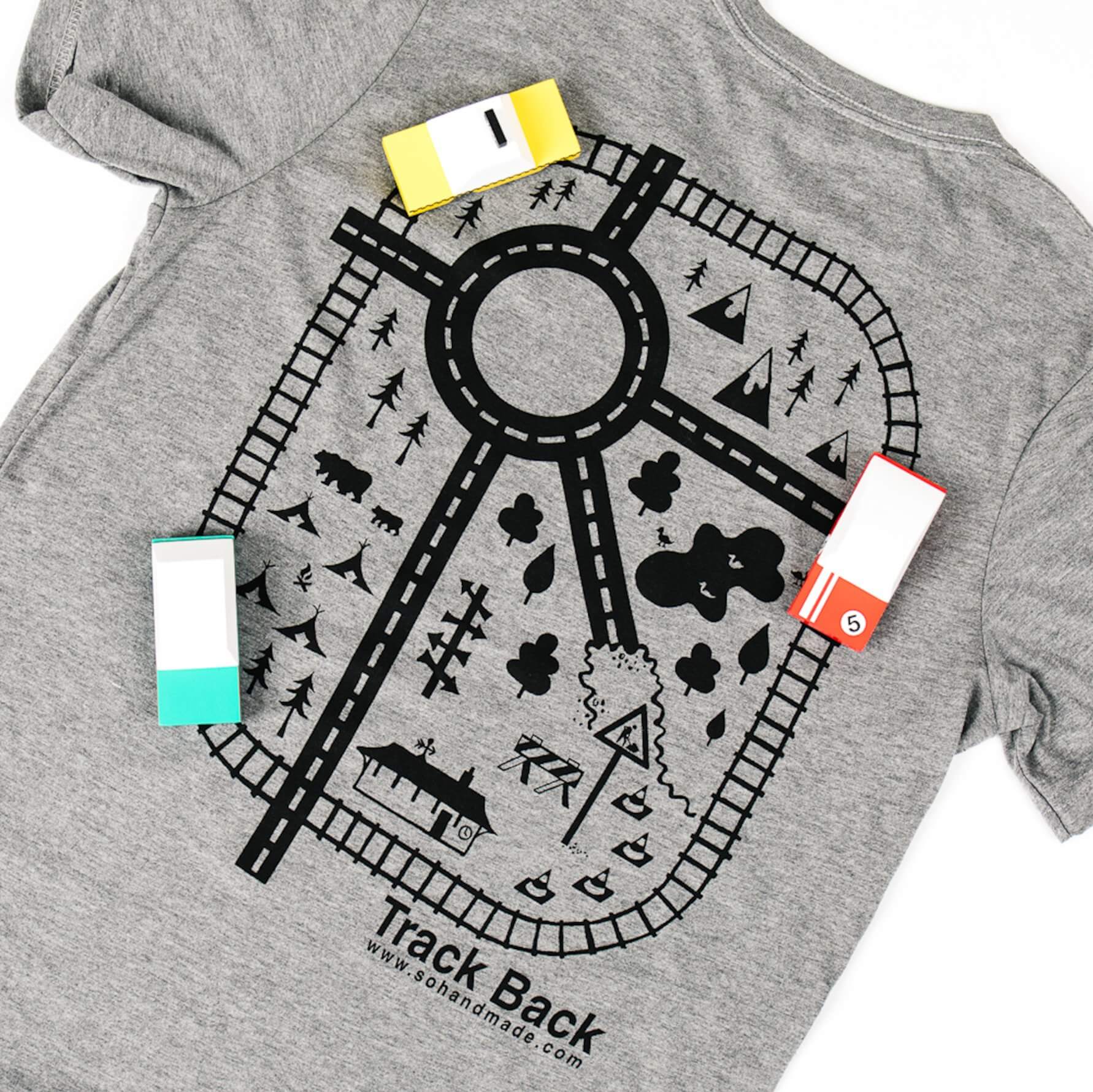 Car Play Mat Shirt: Perfect Fathers Day Gift from Toddler!