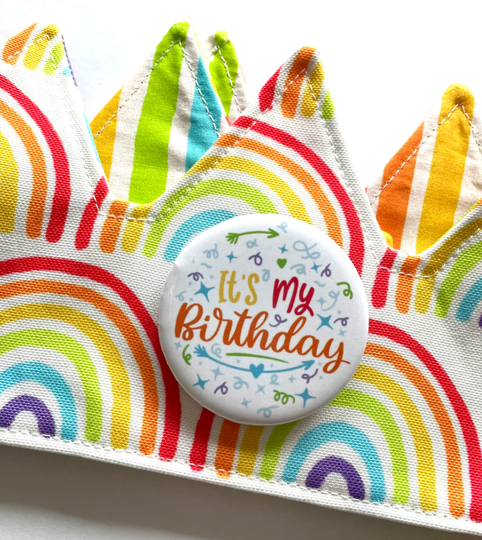 Rainbow Crown for Dress Up: "It will brighten your day!"