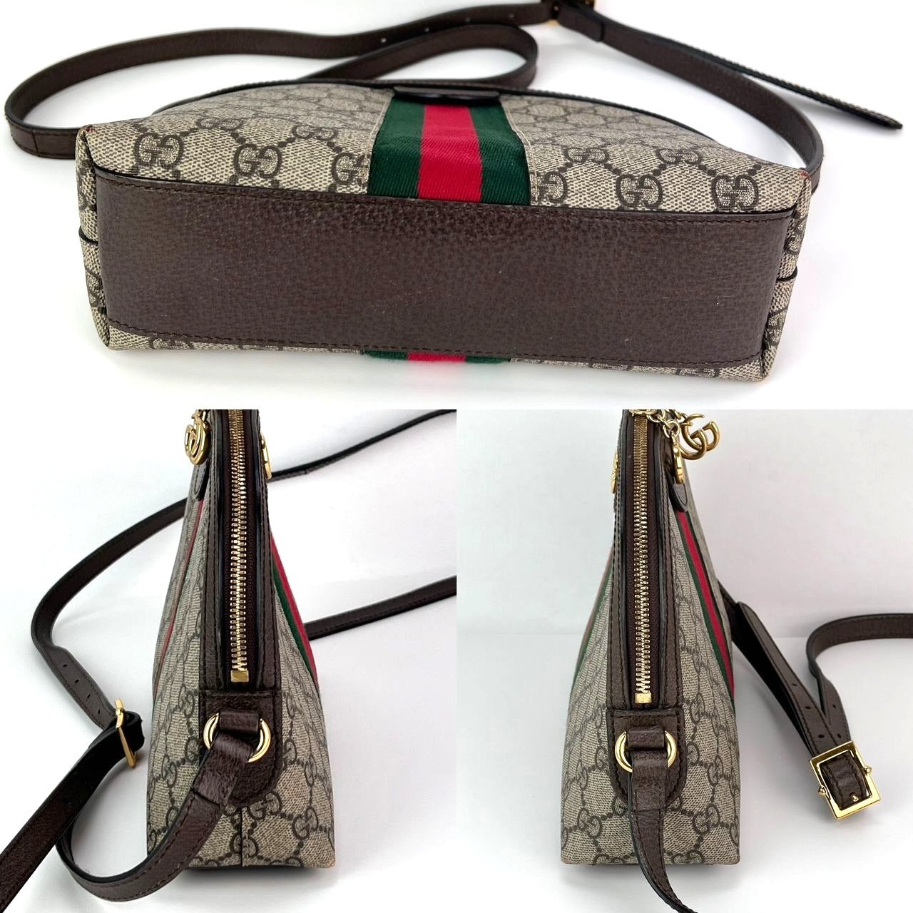 Túi đeo vai Gucci Ophidia Small Dome Monogram Web