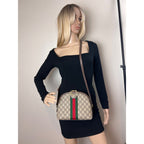 Túi đeo vai Gucci Ophidia Small Dome Monogram Web