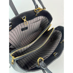 Túi đeo vai da đen Louis Vuitton Montaigne MM Empreinte