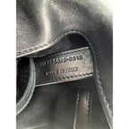 Túi đeo chéo Saint Laurent Lambskin Anita Tassel màu đen