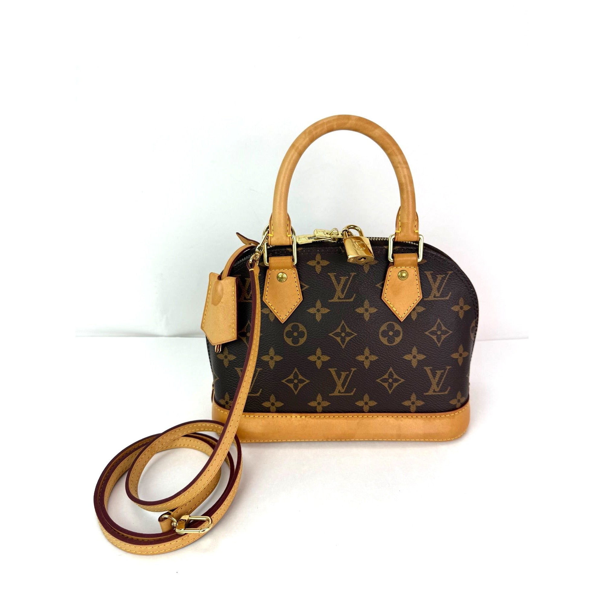 Túi đeo chéo Louis Vuitton Alma BB Monogram