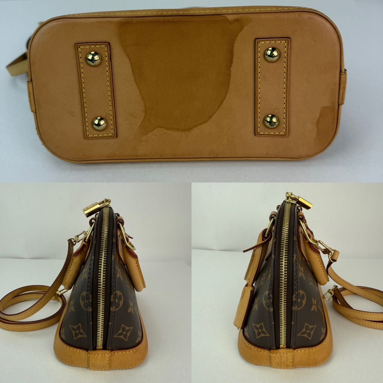 Túi đeo chéo Louis Vuitton Alma BB Monogram