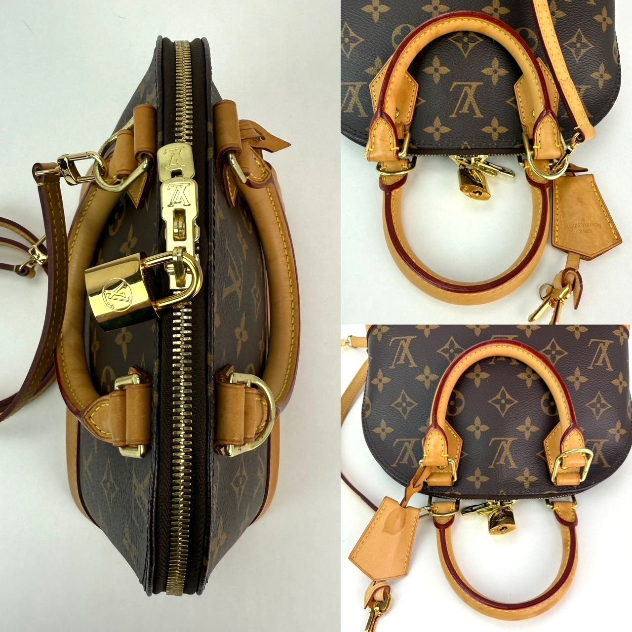 Túi đeo chéo Louis Vuitton Alma BB Monogram