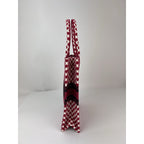 Túi tote Christian Dior Canvas Dior Amour Dots Vertical Book Tote