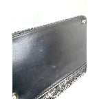 Túi đeo vai Christian Dior Medium Lady Laced Black Leather Limited Edition