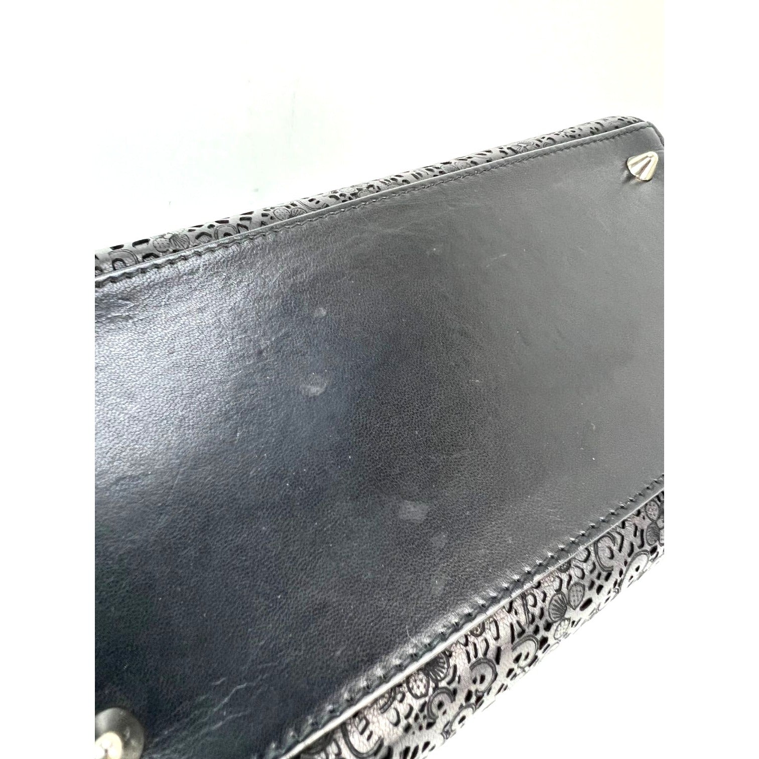 Túi đeo vai Christian Dior Medium Lady Laced Black Leather Limited Edition
