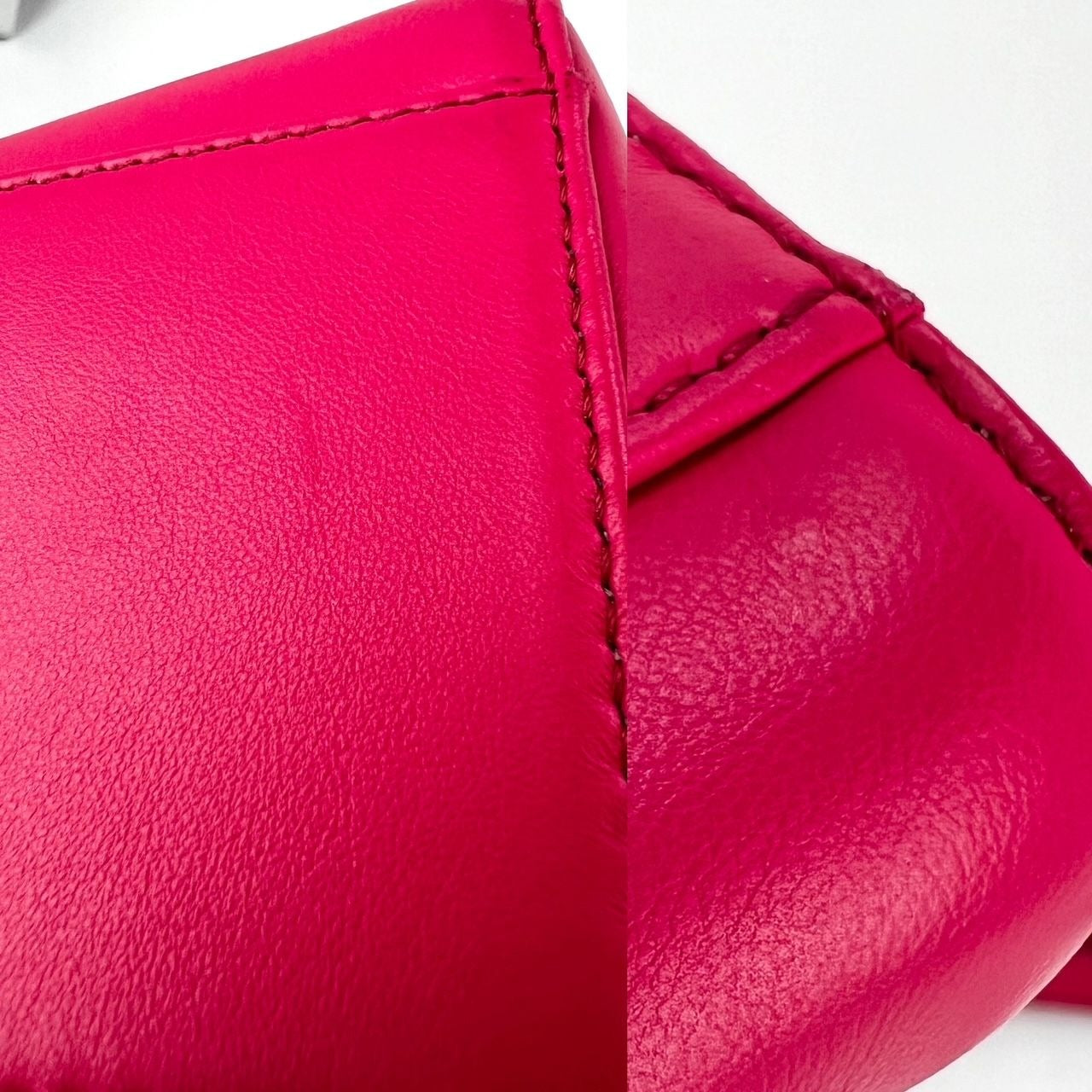 Túi đeo vai Fendi Mini Peekaboo màu hồng bằng da