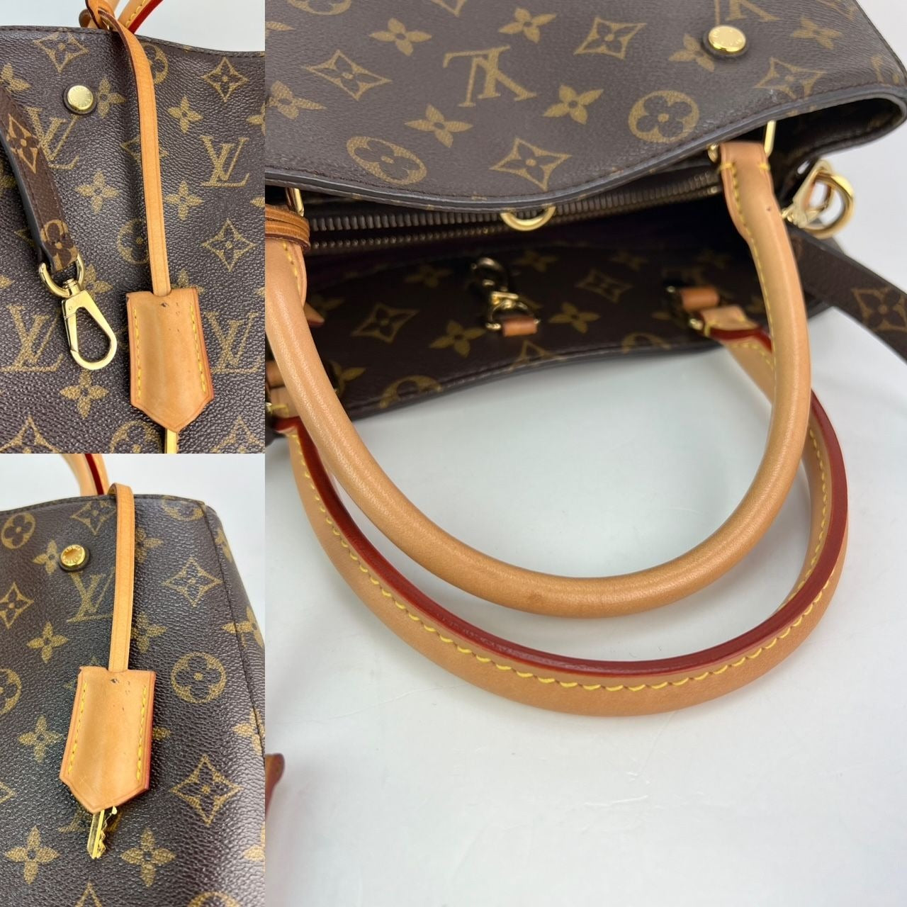 Túi đeo vai Louis Vuitton Montaigne MM Monogram