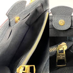 Túi đeo vai Louis Vuitton Damier EbeneCuir Taurillon Brittany màu đen