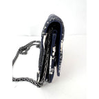 Chanel Reissue 2.55 Quilted Printed Canvas Limited Edition Wallet on a Chain Clutch RARE