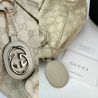 Túi xách Gucci Sukey Medium Guccissima Leather Mystic White Tote
