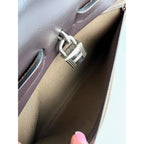 Hermes Toile Vache Hunter Herbag zip 31 PM Túi đeo vai Etoupe Ebene