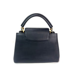 Túi đeo vai Louis Vuitton Taurillon Capucines Trapped Leopard BB màu đen