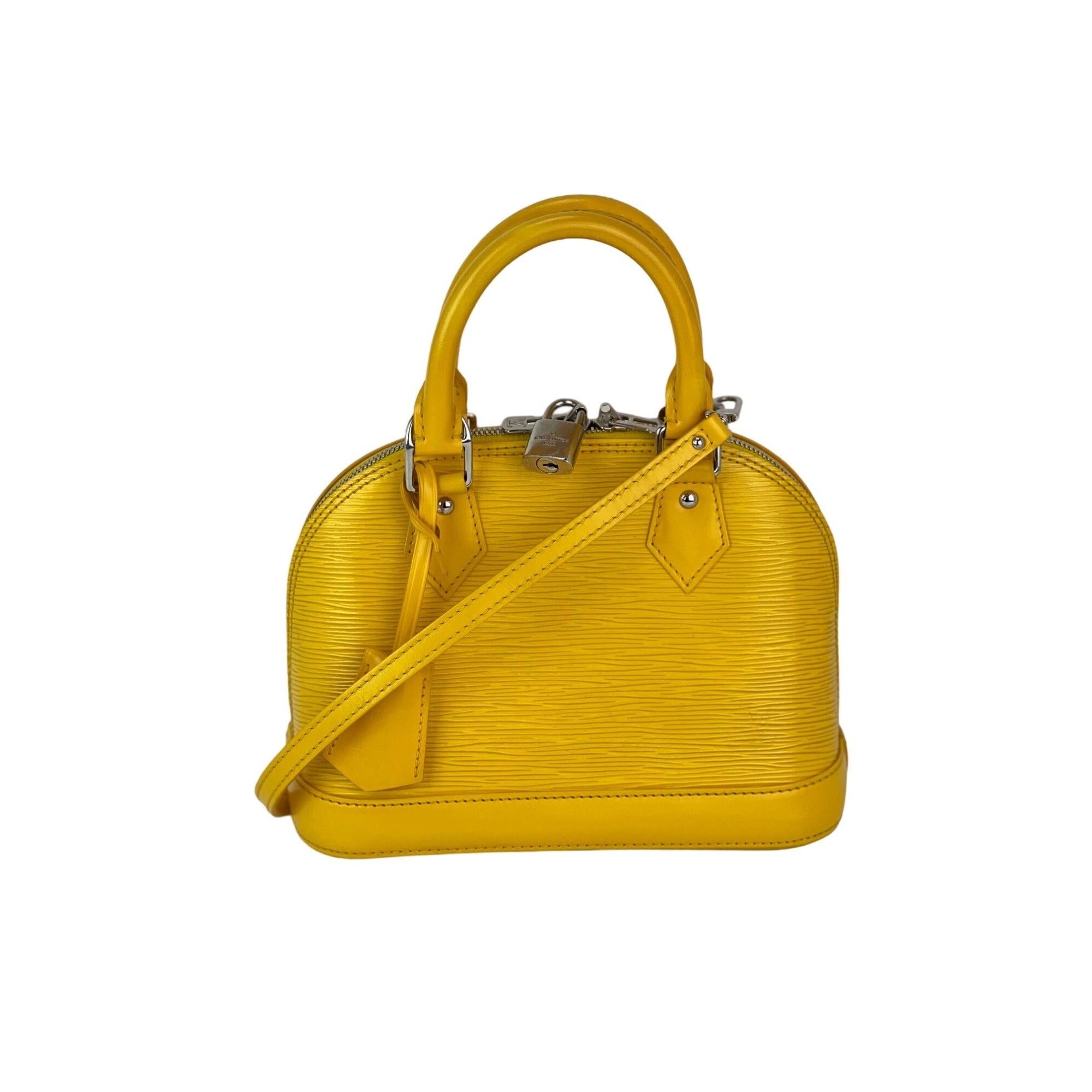 Túi đeo vai da Epi LOUIS VUITTON Alma BB