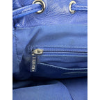 Balo Chanel Lambskin Quilted Small Urban Spirit Blue